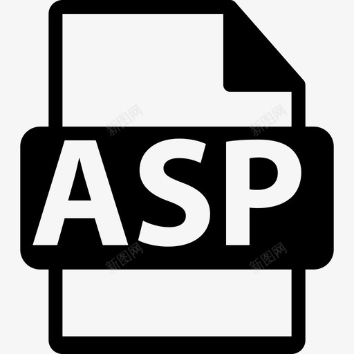ASP文件格式符号接口文件格式文本图标svg_新图网 https://ixintu.com ASP文件格式符号 接口 文件格式文本