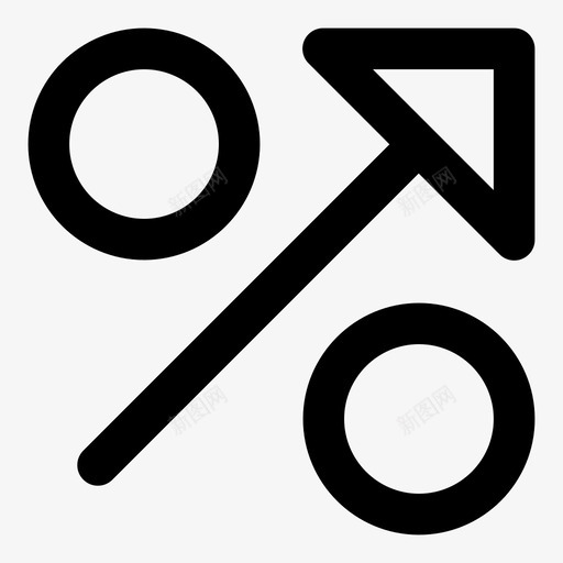 上升趋势图表增加图标svg_新图网 https://ixintu.com 上升趋势 向上 图表 增加 更多 百分比