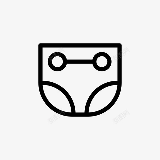 尿布孩子妈妈图标svg_新图网 https://ixintu.com 养育子女 妈妈 婴儿必需品 孩子 尿布 幼儿 新生儿 父母 用品