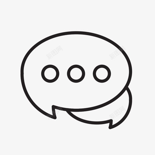 聊天说语音泡泡图标svg_新图网 https://ixintu.com 发短信 打字 聊天 讲 语音泡泡 说 说话
