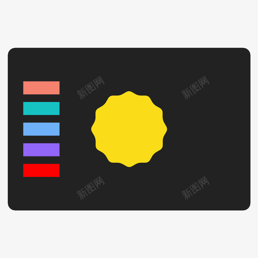 哈萨克斯坦国旗图标svg_新图网 https://ixintu.com 哈萨克斯坦国旗