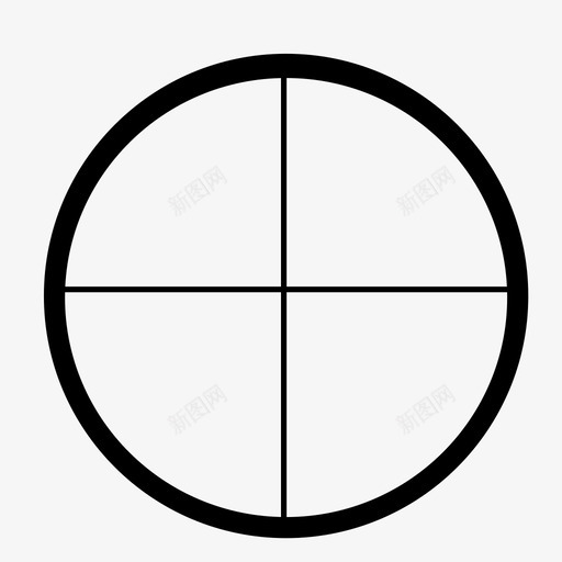 十字准线杀戮军用图标svg_新图网 https://ixintu.com 军用 十字准线 士兵 射击 杀戮 步枪 狙击 狩猎 猎人 瞄准镜
