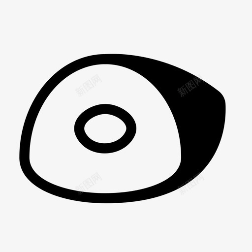 火腿猪肉图标svg_新图网 https://ixintu.com 图标 杂货店图标 火腿 猪 肉 食品图标 食品类别