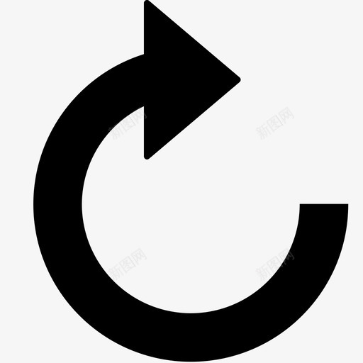 重新加载反转重试图标svg_新图网 https://ixintu.com 前进 反转 撤消 整圈 箭头 返回 重做 重新加载 重试