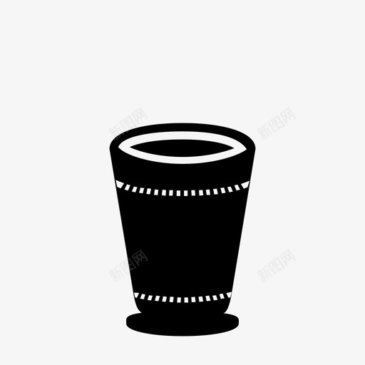 julep杯全杯杜松子酒图标svg_新图网 https://ixintu.com julep杯 全杯 夜生活 杜松子酒 玻璃器皿 玻璃杯 白酒 薄荷酒 调酒师 酒吧