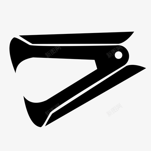 除钉器文具图标svg_新图网 https://ixintu.com 文具 除钉器