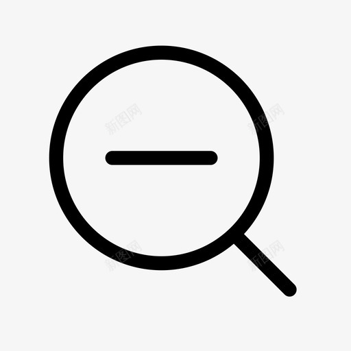 缩小放大简单化图标svg_新图网 https://ixintu.com 放大 简单化 缩小