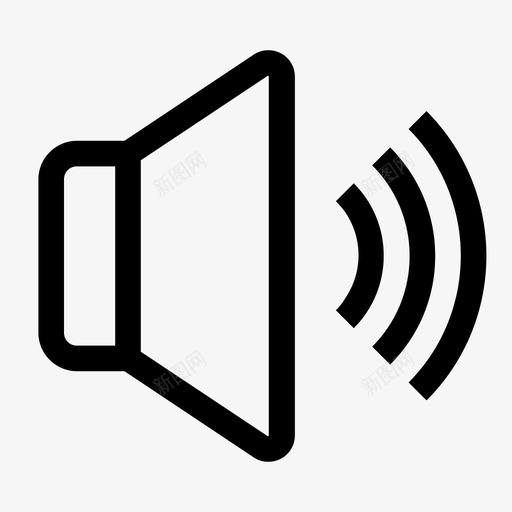 音量音量高音量增加图标svg_新图网 https://ixintu.com it pc 增大音量 外围设备 最大音量 硬件 计算机 音量 音量增加 音量最大 音量高
