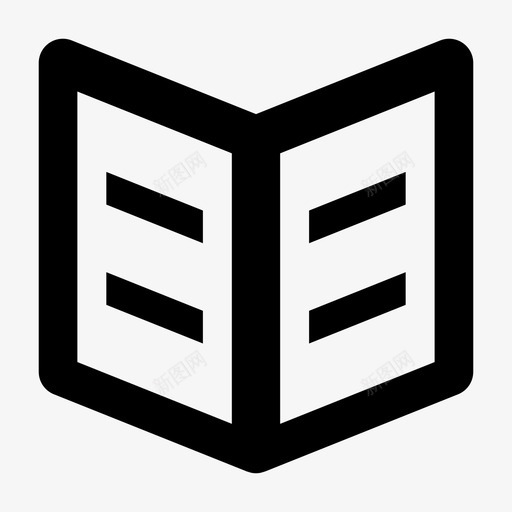 书籍文章小册子图标svg_新图网 https://ixintu.com 书籍 信息 小册子 小说 教育 文章 新闻 期刊 笔记本