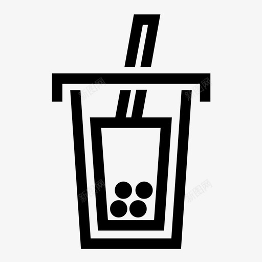 泡茶泡泡茶主题茶图标svg_新图网 https://ixintu.com 主题茶 卡通图珍珠奶茶 木薯珍珠 木薯球 泡泡茶 泡茶 波巴奶茶 波巴茶 珍珠奶茶 珍珠奶茶免抠图 茶logo 茶具 茶话会