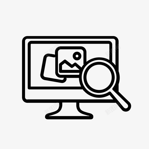 分析计算机分析师搜索引擎优化图标svg_新图网 https://ixintu.com 分析 搜索引擎 搜索引擎优化 放大镜 显示器 照片 计算机分析师