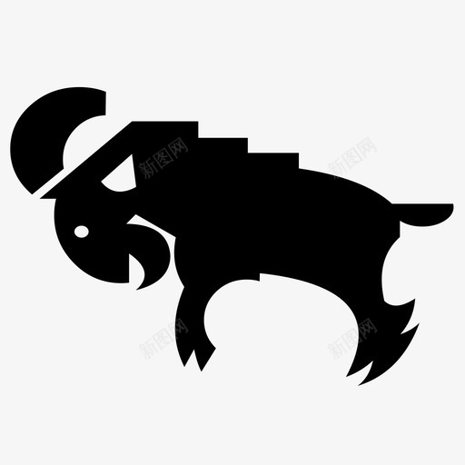 摩羯座星座预言图标svg_新图网 https://ixintu.com 出生日期 占星术 太阳星座 摩羯座 日期 星座 未来 生日 预言