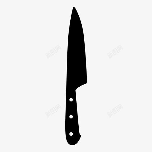 采购产品刀厨师刀工具图标svg_新图网 https://ixintu.com 准备 切片 厨师刀 厨房工具 工具 晚餐 采购产品刀 食物准备 餐具