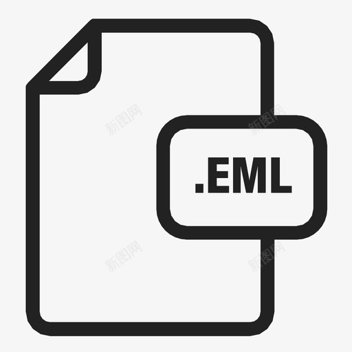 eml文件图标svg_新图网 https://ixintu.com eml文件