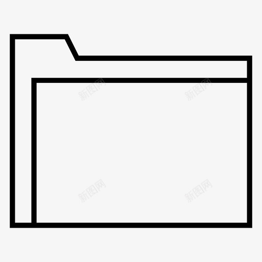 马尼拉文件夹电脑文件夹图标svg_新图网 https://ixintu.com 电脑文件夹 马尼拉文件夹