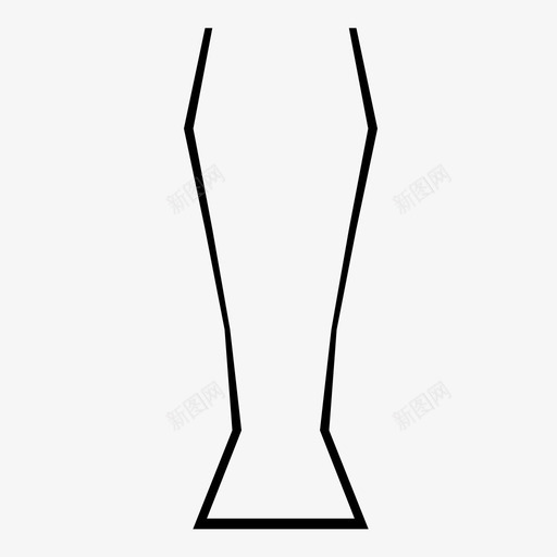 啤酒杯品脱杯玻璃器皿图标svg_新图网 https://ixintu.com 品脱杯 啤酒杯 杯子 玻璃器皿 玻璃器皿广场 饮料 鸡尾酒杯
