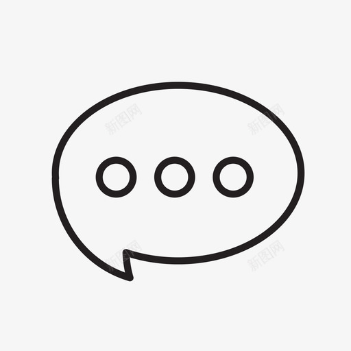 聊天说语音泡泡图标svg_新图网 https://ixintu.com 发短信 打字 聊天 讲 语音泡泡 说 说话
