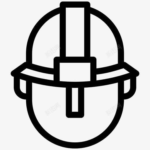 矿工安全防护图标svg_新图网 https://ixintu.com 人员 劳工 头盔 安全 安全帽 施工 矿工 防护 面罩