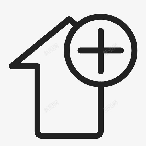 增益升级正图标svg_新图网 https://ixintu.com 加1 升级 增益 增长 更多 正 添加 经济 购买 高