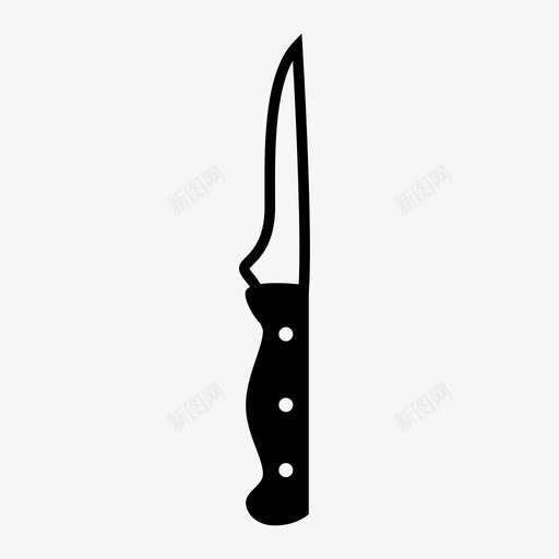 采购产品刀餐具牛排刀图标svg_新图网 https://ixintu.com 农场 农场食品 奶酪切片机 尖 武器 牛排刀 采购产品刀 银器 锋利 食品 餐具