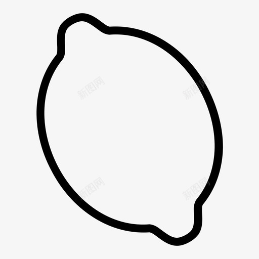 柠檬市场配料图标svg_新图网 https://ixintu.com 健康食品 市场 柠檬 水果 水果和蔬菜 配料 食品 饮食