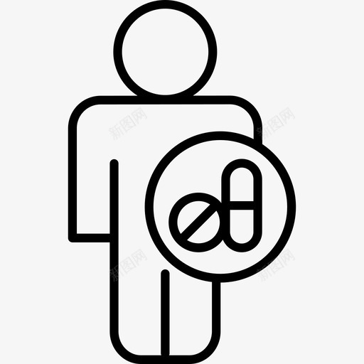 人体内部器官人身体部位图标svg_新图网 https://ixintu.com 人 人体内部器官 身体部位