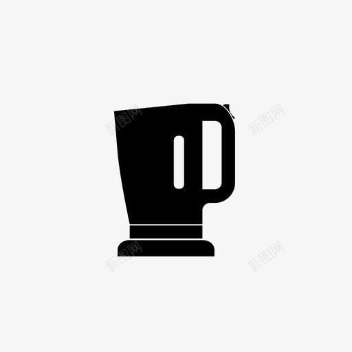电水壶煮沸器茶壶图标svg_新图网 https://ixintu.com 水 煮沸器 电水壶 茶壶