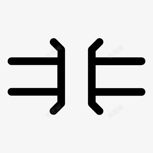 桥梁道口路桥图标svg_新图网 https://ixintu.com 人行天桥 旅游 桥梁 汽车桥 路桥 过桥 道口