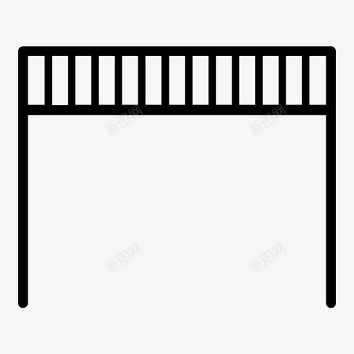 单杠玩具学校操场图标svg_新图网 https://ixintu.com 儿童 公园操场 单杠 学校操场 操场设备 游乐场 玩具 课间休息区