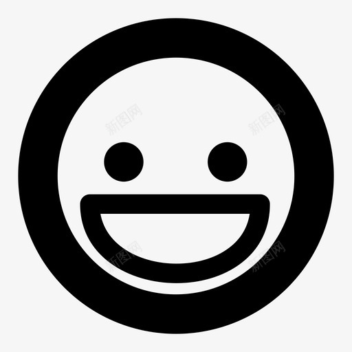笑微笑迷你们图标svg_新图网 https://ixintu.com 兴奋 哈哈 微笑 快乐 笑 笑脸 表情符号 迷你们