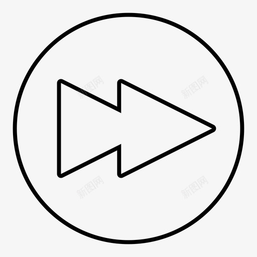 快速前进轻薄的移动图标svg_新图网 https://ixintu.com 快速前进 轻薄的移动图标