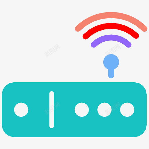路由器互联网ip图标svg_新图网 https://ixintu.com dgta ip wifi 互联网 无线 路由器