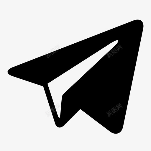 纸飞机发送电子邮件发送邮件图标svg_新图网 https://ixintu.com 发送电子邮件 发送邮件 纸飞机 飞行