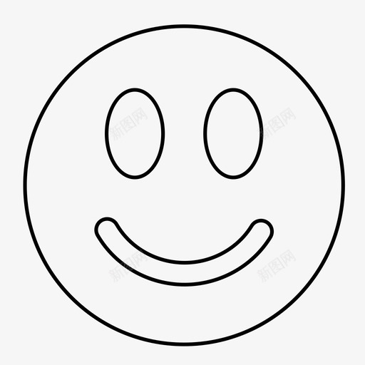 开心笑脸积极图标svg_新图网 https://ixintu.com 喜欢 幸福 开心 积极 笑脸 高兴