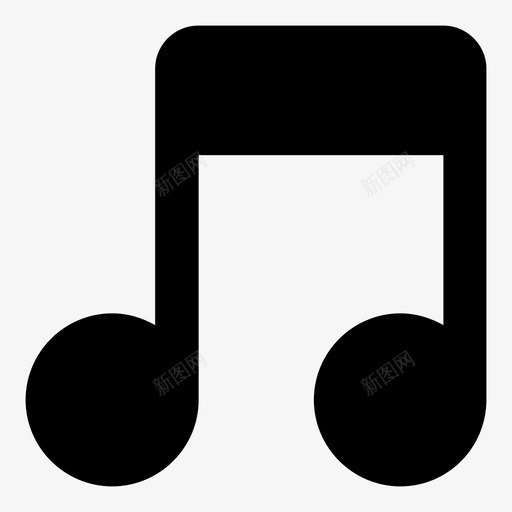 音乐音符音频mp3图标svg_新图网 https://ixintu.com mp3 声音 音乐家 音乐曲目 音乐音符 音符 音频
