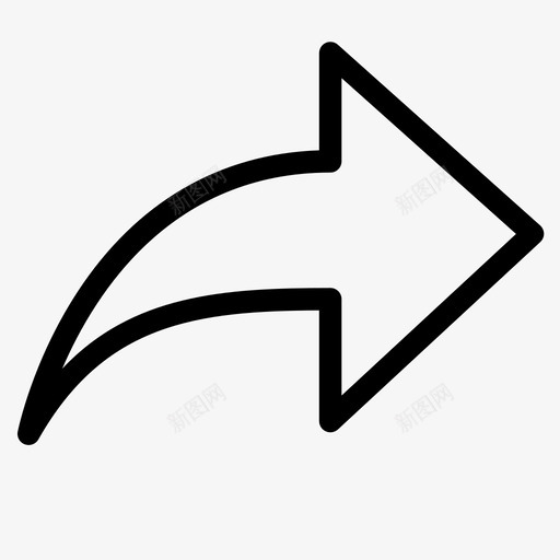 转发电子邮件消息图标svg_新图网 https://ixintu.com simplicicons 发送 消息 电子邮件 转发