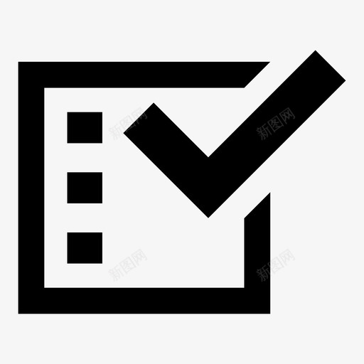 检查表任务列表工作图标svg_新图网 https://ixintu.com 任务 任务列表 做 家庭作业 工作 检查表