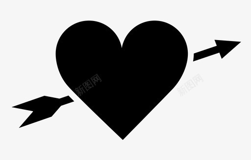心生日迷恋图标svg_新图网 https://ixintu.com 像 心 心和箭 情人节 欲望 爱情 生日 迷恋