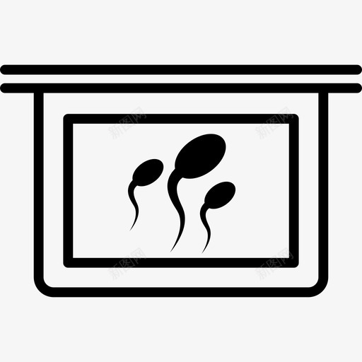 精子细胞的图像地图和旗帜身体部位图标svg_新图网 https://ixintu.com 地图和旗帜 精子细胞的图像 身体部位
