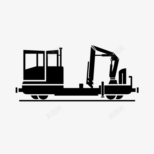 火车车厢工作运输列车图标svg_新图网 https://ixintu.com 工作 工作列车 汽车列车 火车工作 火车车厢 火车轨道 火车运输 运输列车