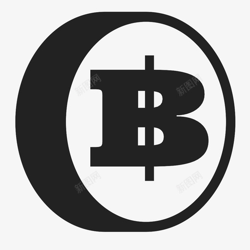 比特币虚拟货币电子货币图标svg_新图网 https://ixintu.com 加密货币 比特币 电子货币 虚拟货币 货币 采矿