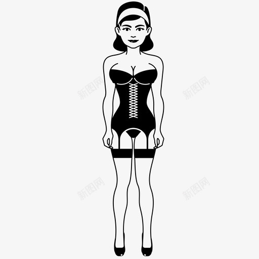 性感女人女人脱衣舞女图标svg_新图网 https://ixintu.com 内衣 女人 女孩 性感女人 模特 脱衣舞女