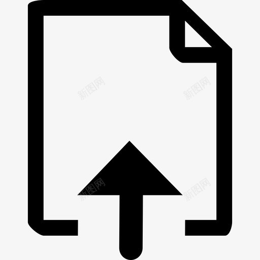 上传文件归档传输图标svg_新图网 https://ixintu.com 上传 上传文件 传输 归档