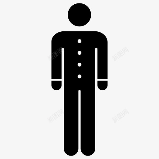 男工男服务员图标svg_新图网 https://ixintu.com 人 大堂 工 用户 男 男服务员 经理 领导