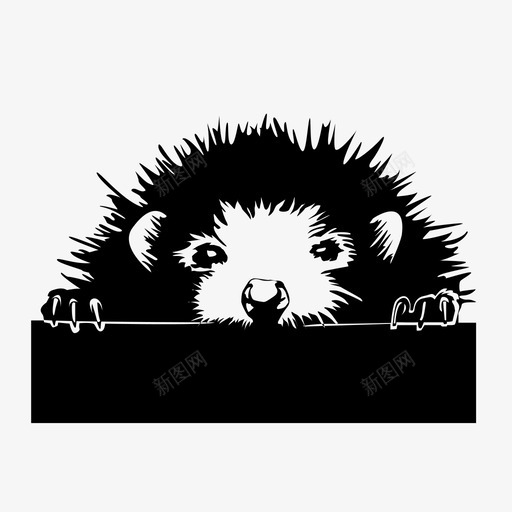 刺猬隐藏动物隐藏刺猬图标svg_新图网 https://ixintu.com 刺猬 可爱 生物 隐藏 隐藏刺猬 隐藏动物 高峰