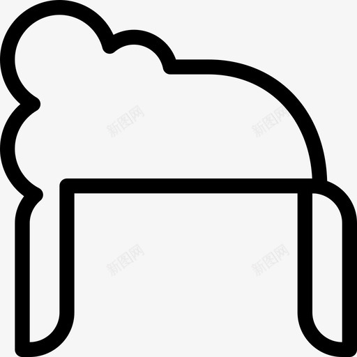 发型复古造型图标svg_新图网 https://ixintu.com 发型 复古 插图 时髦 标牌 款式 线条图标 造型 造型师