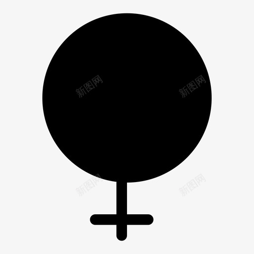 女人标志人实心图标svg_新图网 https://ixintu.com 人实心 女人标志