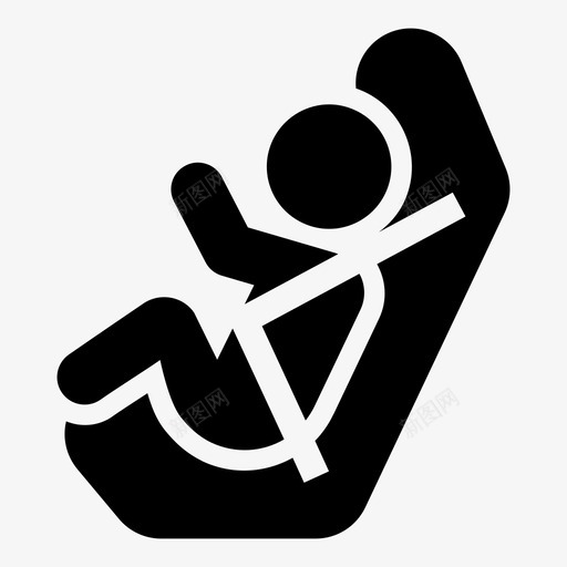 汽车座椅安全座椅儿童座椅图标svg_新图网 https://ixintu.com 儿童安全 儿童安全座椅 儿童座椅 婴儿 安全带 安全座椅 汽车 汽车座椅