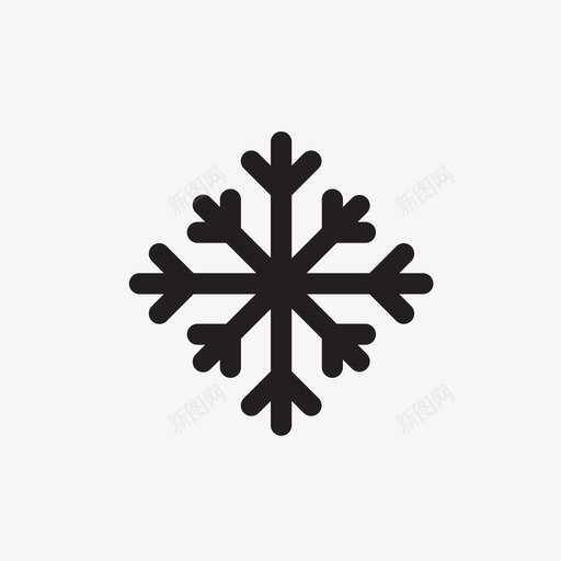 雪花新闻夜晚图标svg_新图网 https://ixintu.com svg 夜晚 天气 太阳 季节 新闻 日出 日落 雨 雨季 雪花