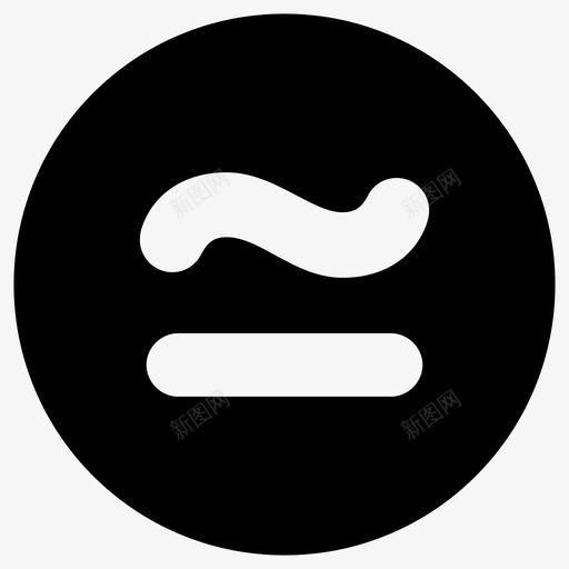 近似回答相等图标svg_新图网 https://ixintu.com 回答 相等 符号 近似